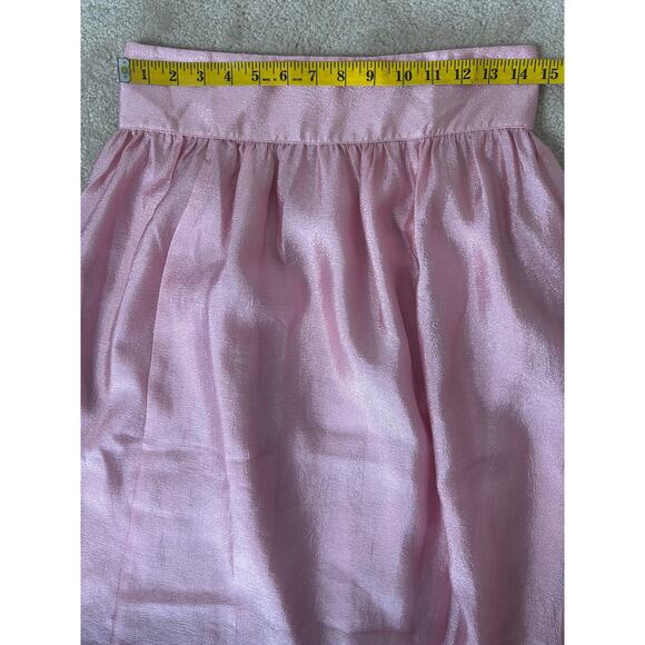 Reformation Carlow Maxi Skirt Back Ziipper in Soft Pink, Sz‎ 8 NEW - Picture 10 of 11